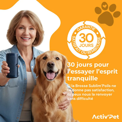 Brosse Sublim’Poils Activ'Pet